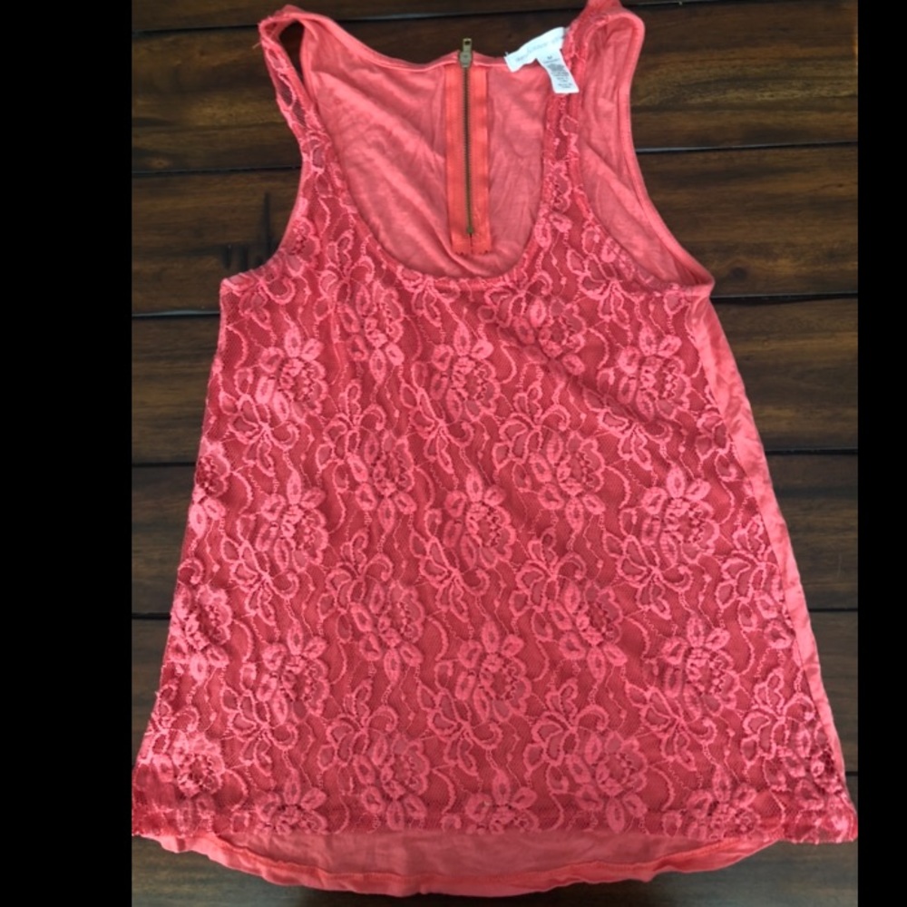 Tank top coral/pink